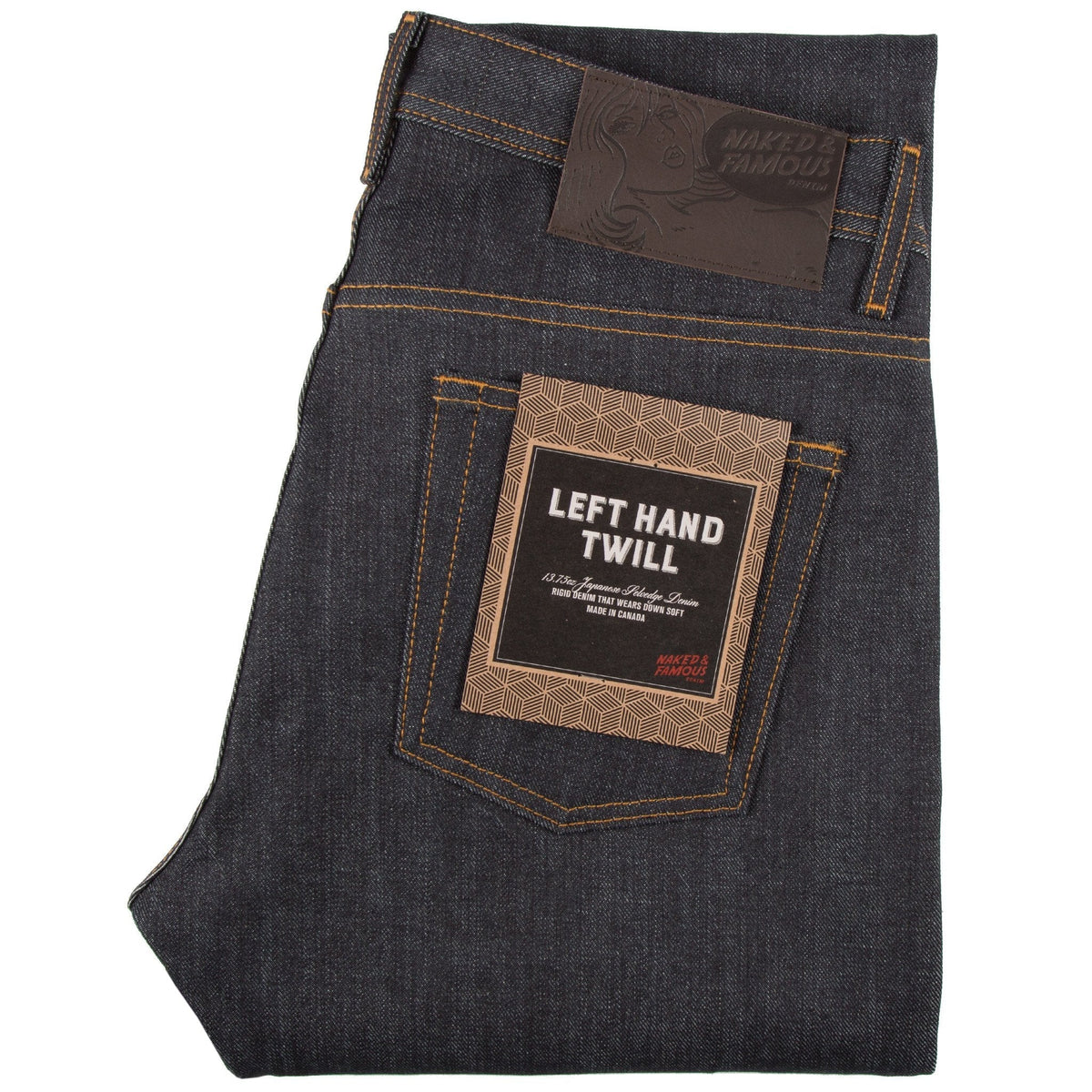 WeirdGuy- Left Hand Twill Selvedge Indigo