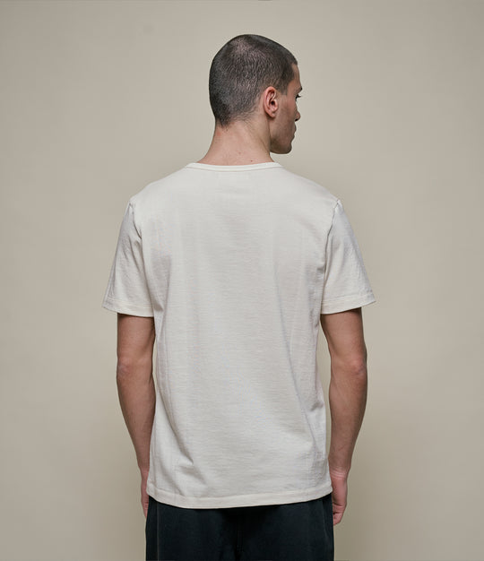 215 Loopwheeled Classic Fit Midweight T-Shirt - NATURE