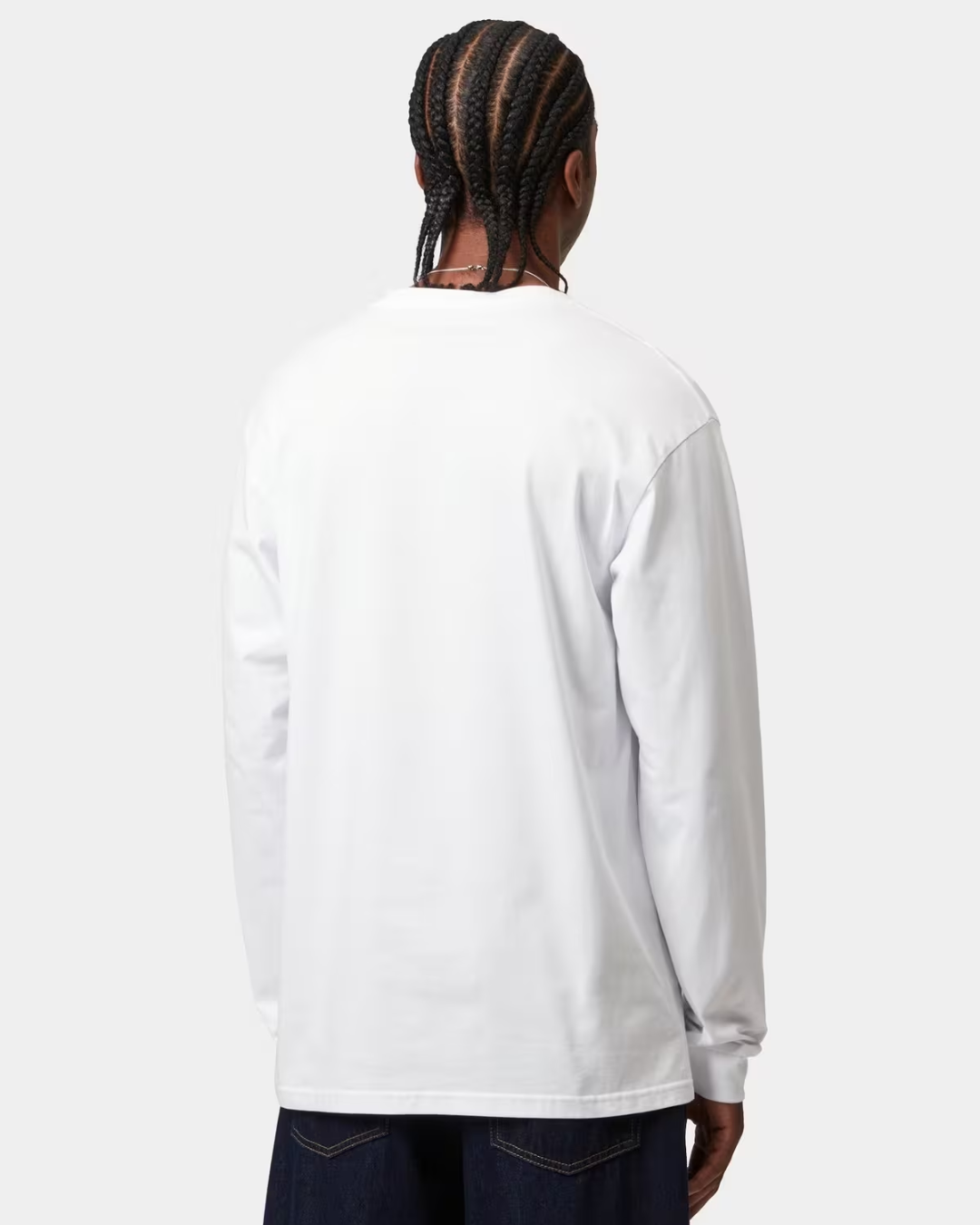 L/S Chase T-Shirt White Gold