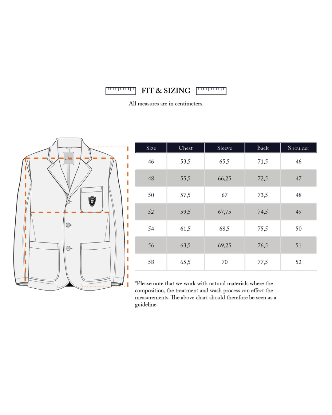 BG Baio Twill Blazer Chalk