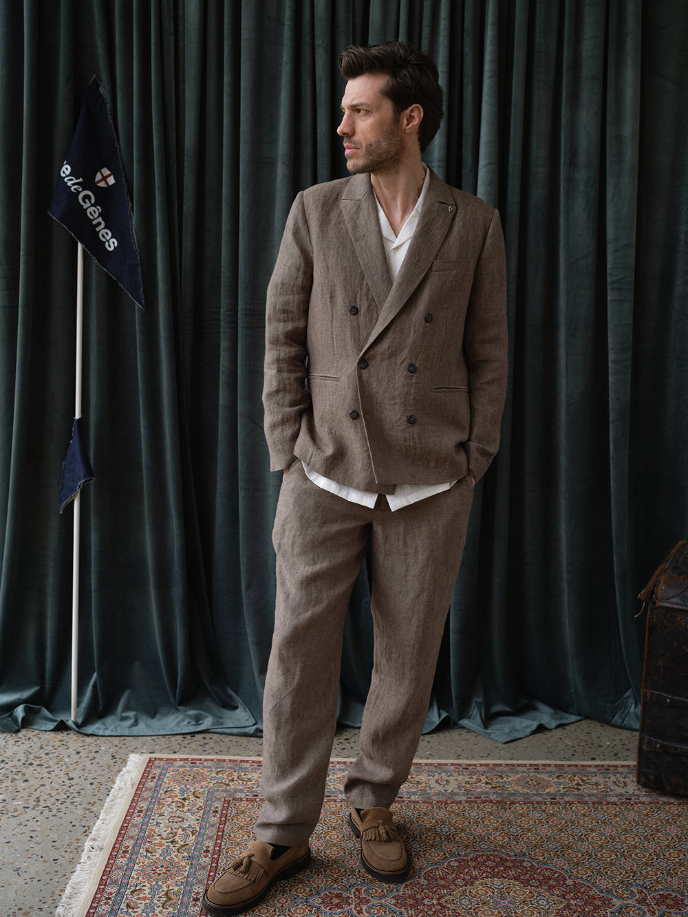 BCricket Lin Blazer- Grey Mel.