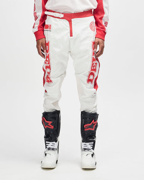 Deus Ex Machina MX Pant - Red/White