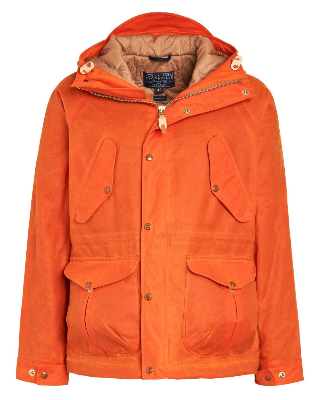 New Fisherman Parka - Orange