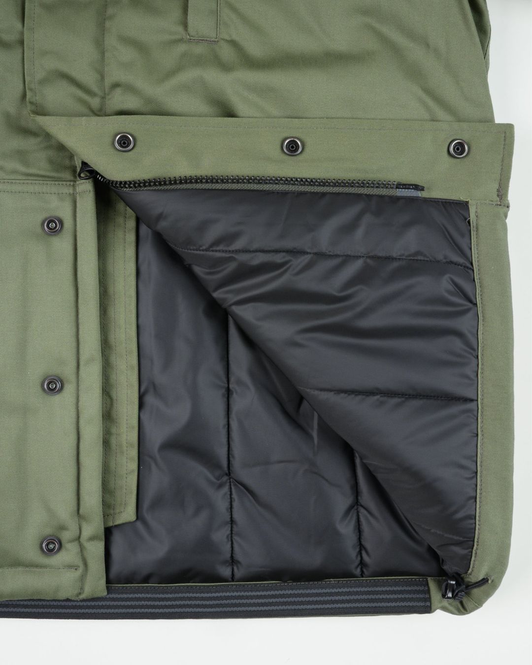 8oz Sateen/Primaloft® Winter Parka Jacket - IHJ-154-OLIVE