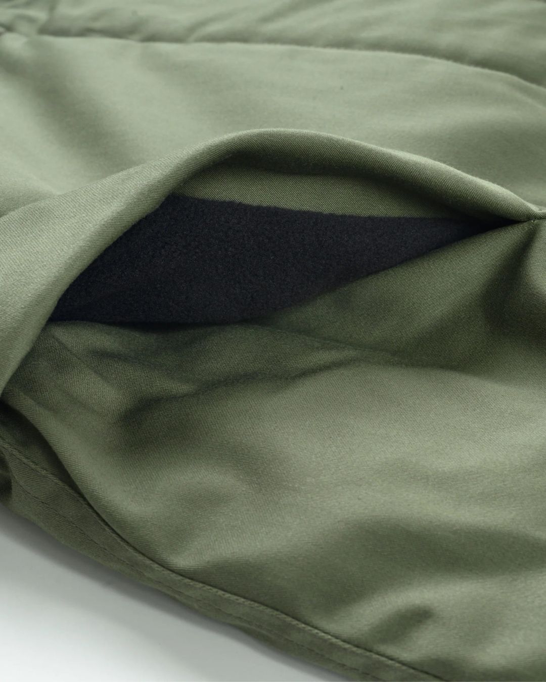 8oz Sateen/Primaloft® Winter Parka Jacket - IHJ-154-OLIVE