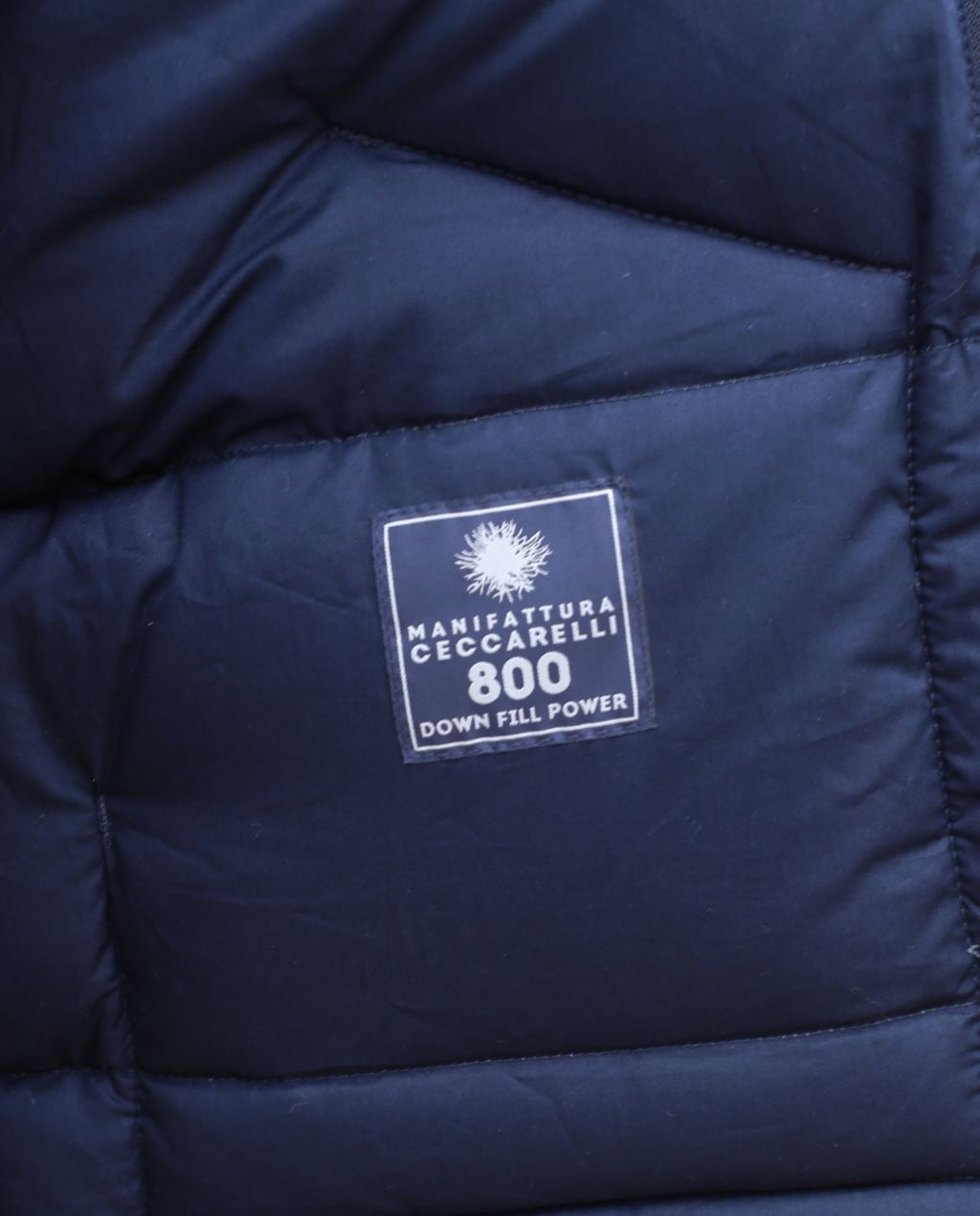 7922-DW Goose Down Vest blue