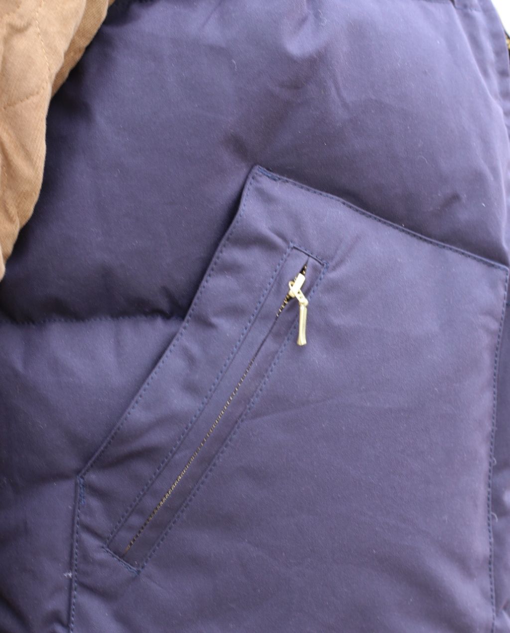 7922-DW Goose Down Vest blue