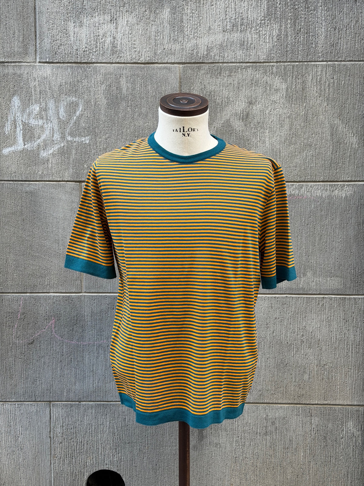 TEC10 CREWNECK S/S - OIL MANDARINO