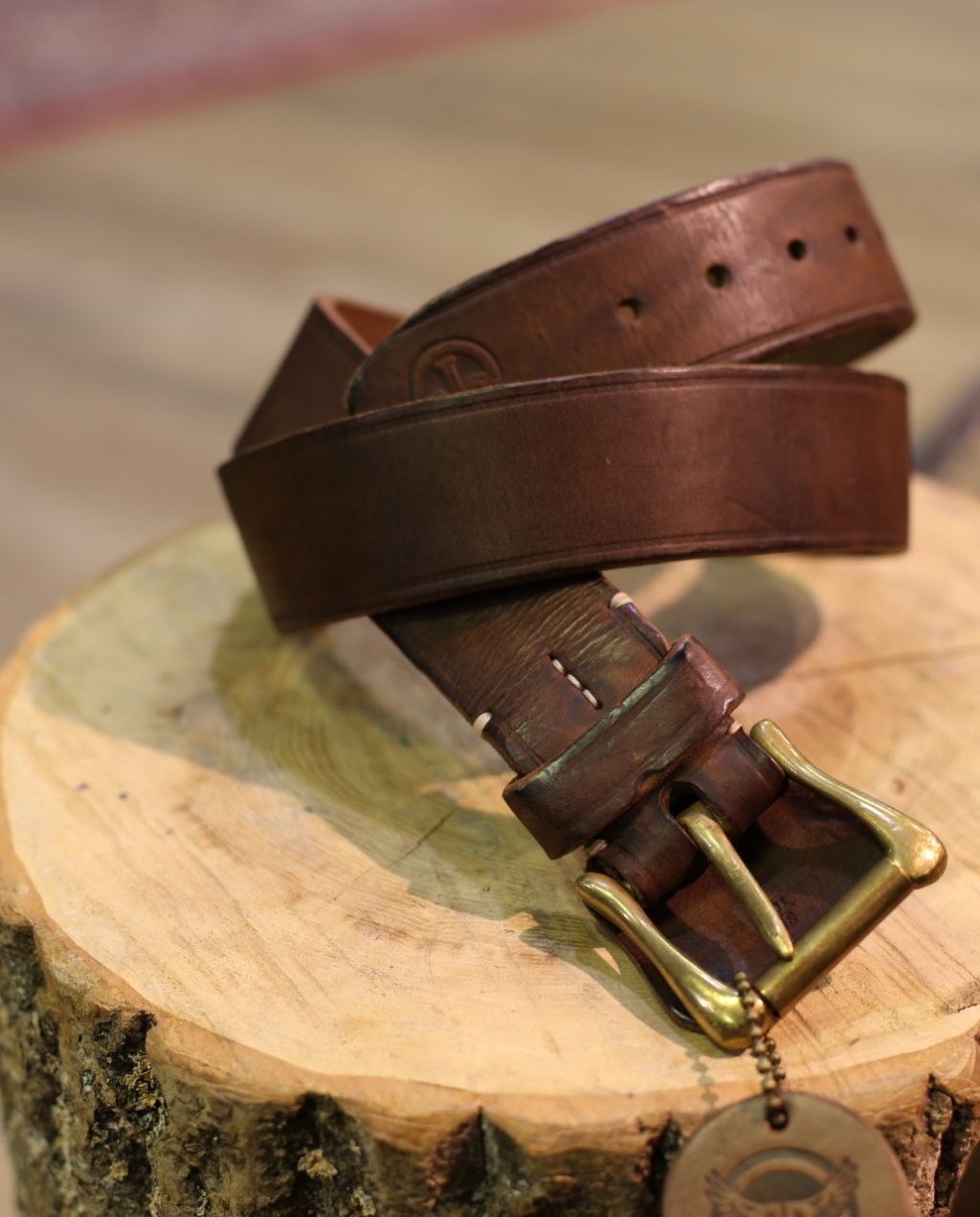 Thedi Leathers Gürtel Brown TT30050