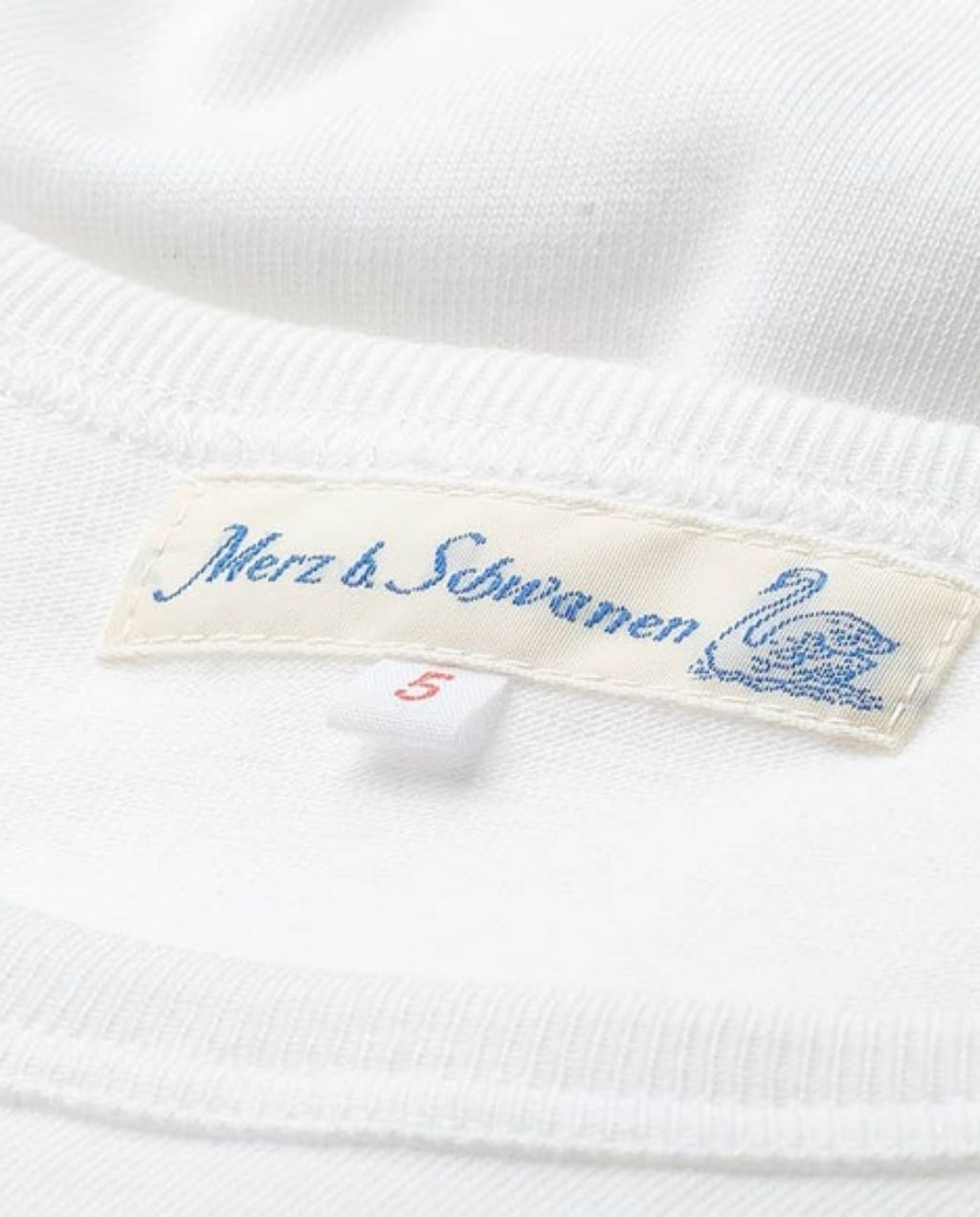 1950s Men's loopwheeled Longsleeve - Classic Fit - White
