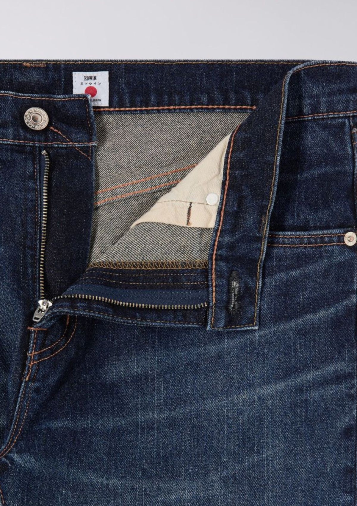 Slim Tapered Jeans Blue - mid dark used