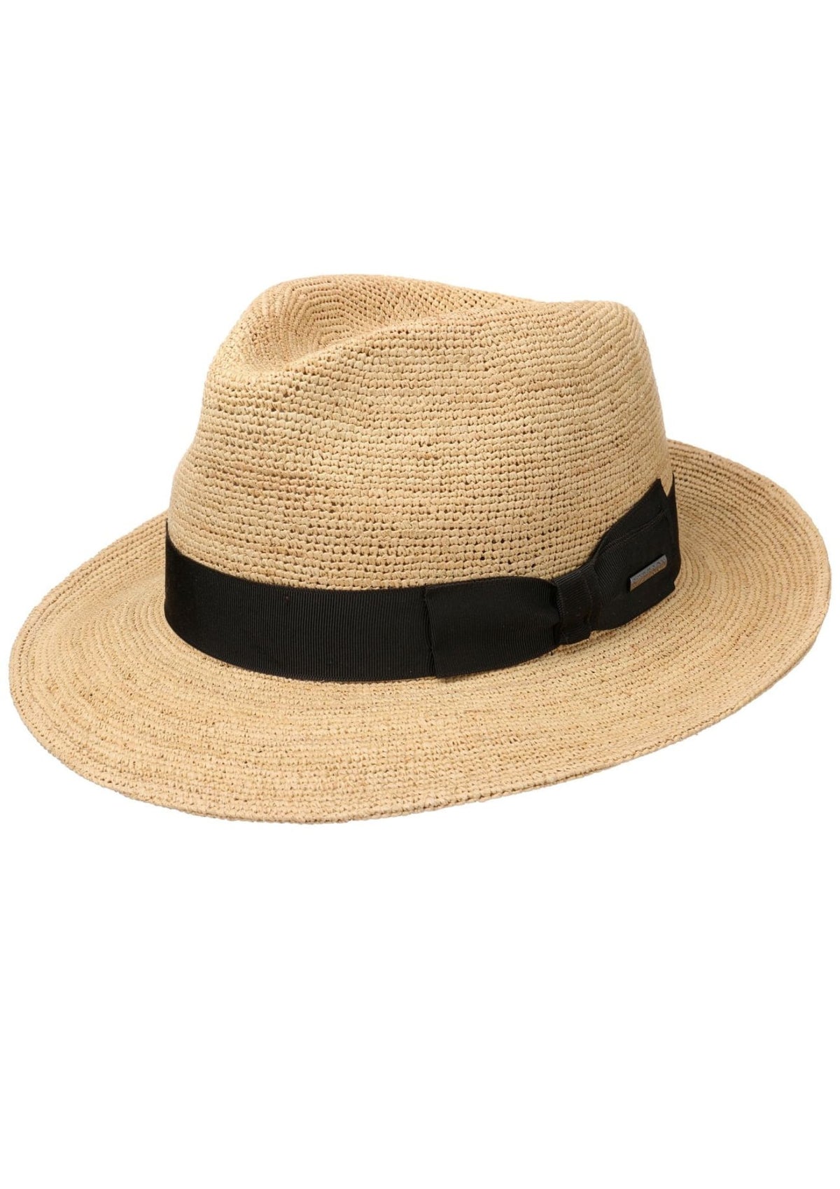 Jenkins Crochet Fedora Strohhut