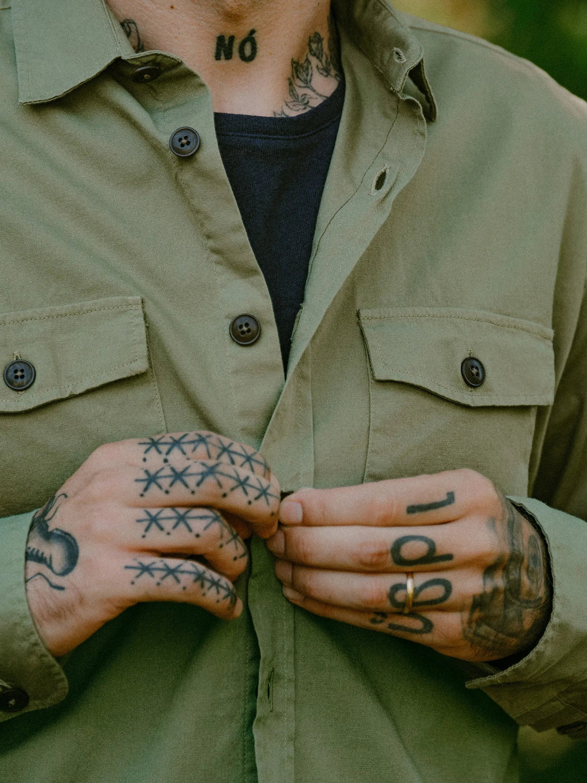 Shirt Lamono Olive