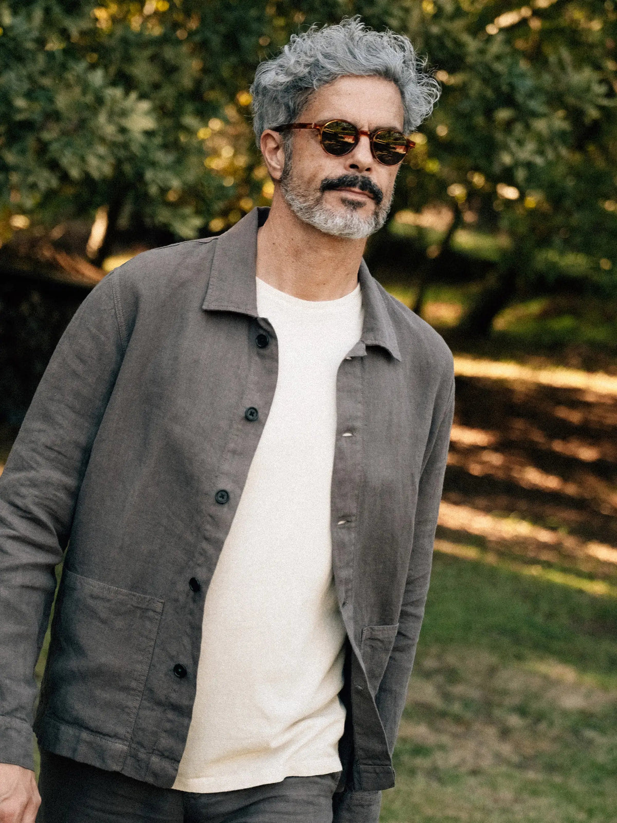 Overshirt Linen Ilha - Taupe