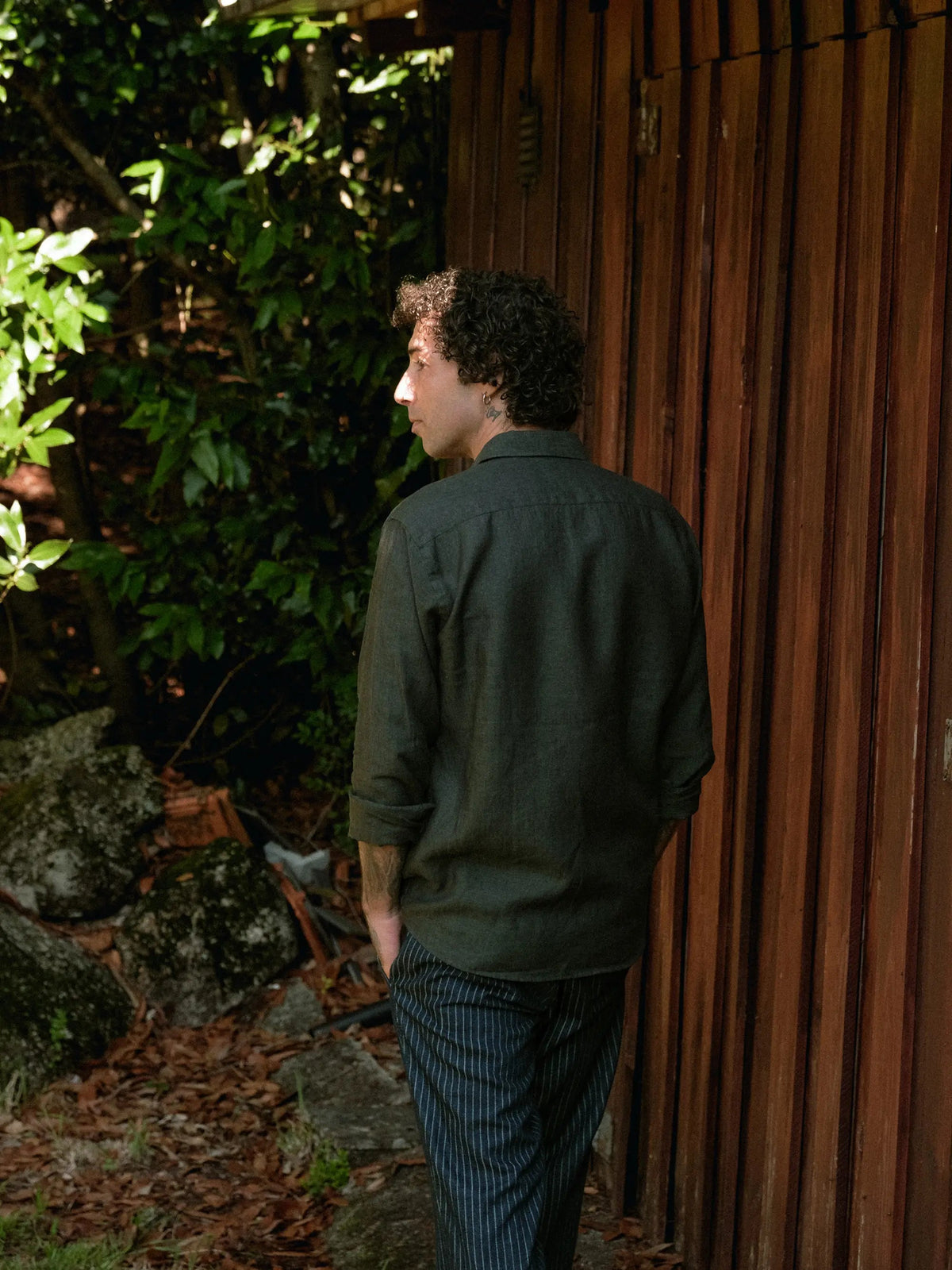 Shirt Linen Verzasca Forest