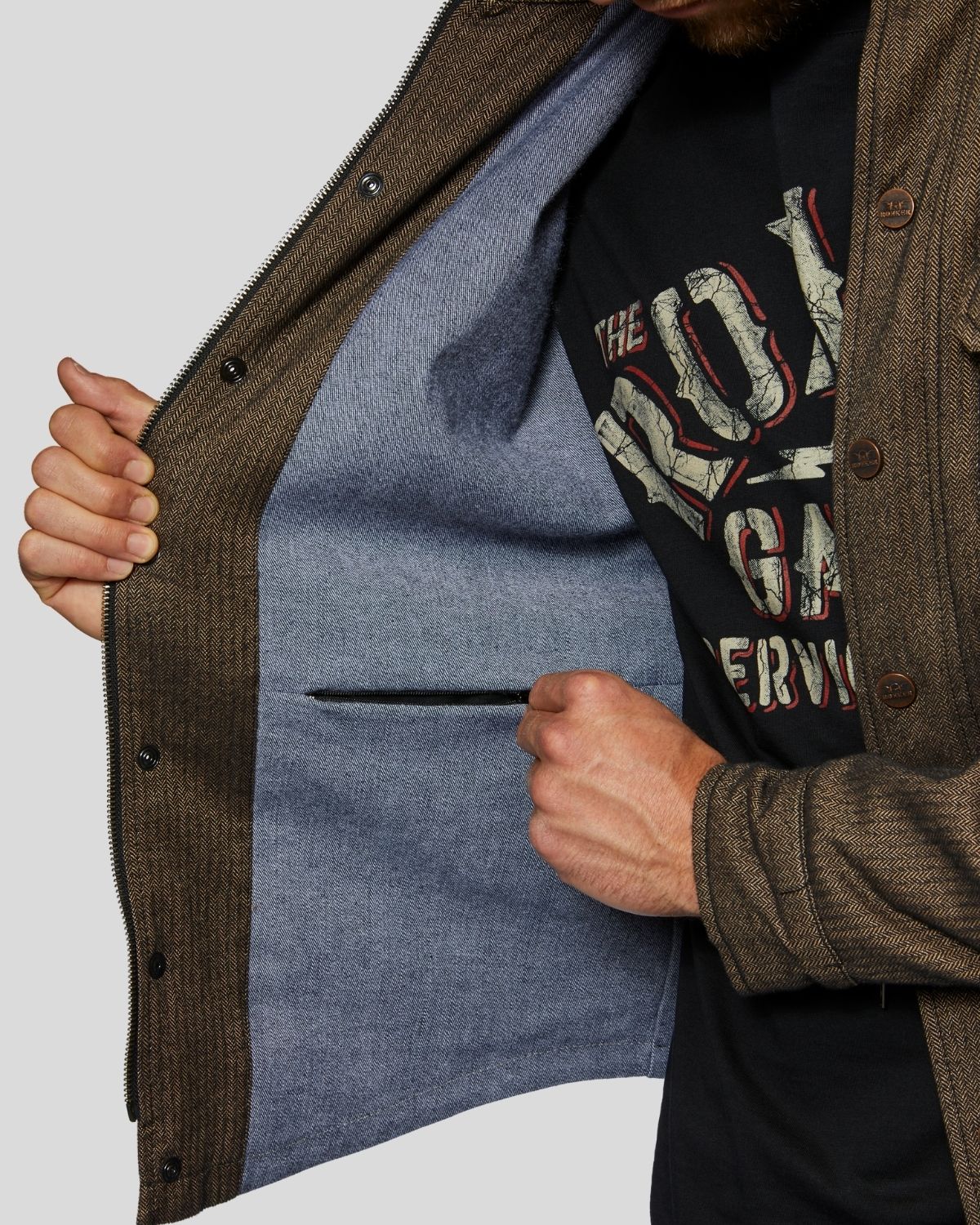 BOSTON RIDER SHIRT brown