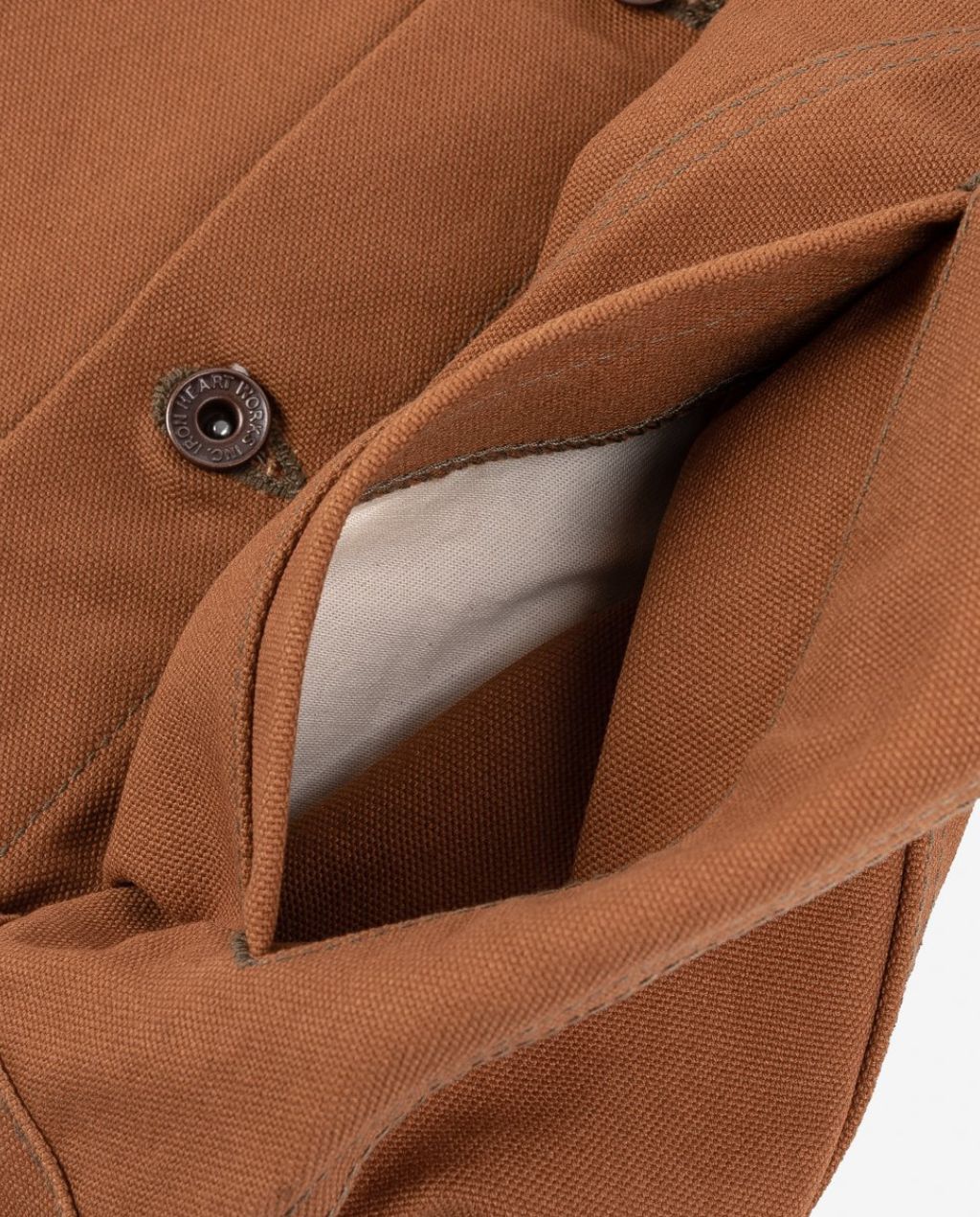 17OZ DUCK MODIFIED TYP III VEST brown