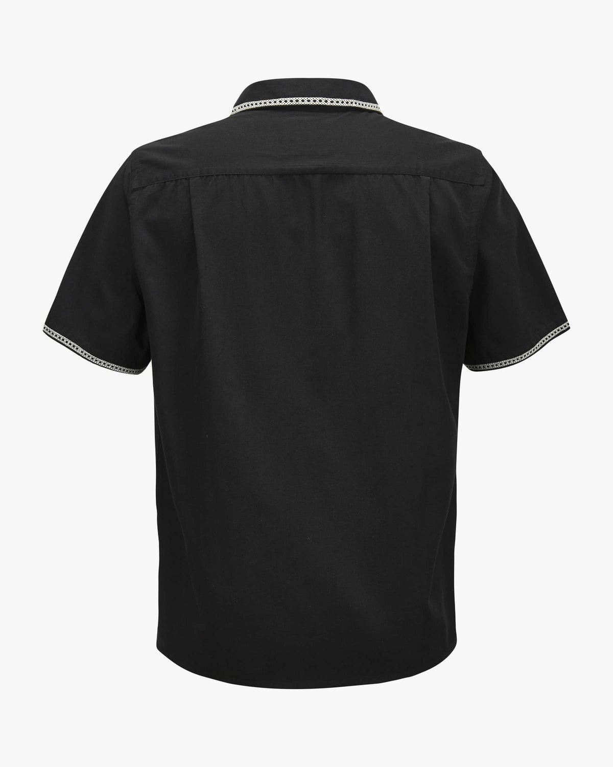 Hemd Bowlingkragen - Black