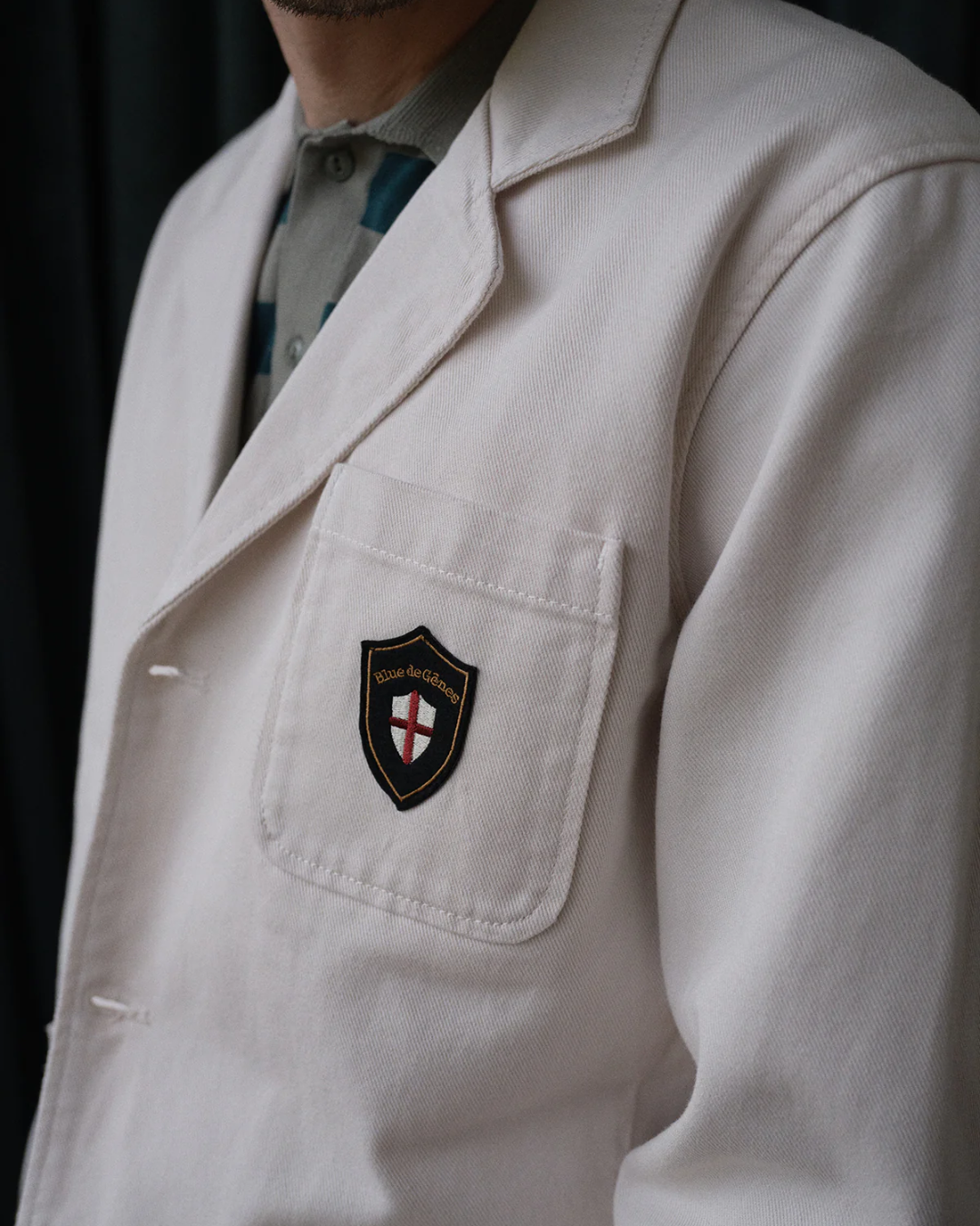 BG Baio Twill Blazer Chalk