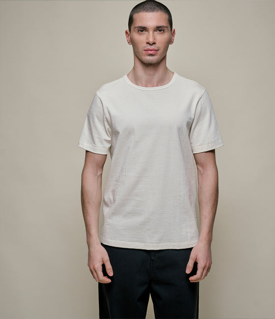 215 Loopwheeled Classic Fit Midweight T-Shirt - NATURE