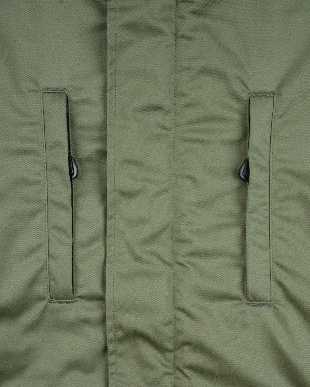 8oz Sateen/Primaloft® Winter Parka Jacket - IHJ-154-OLIVE