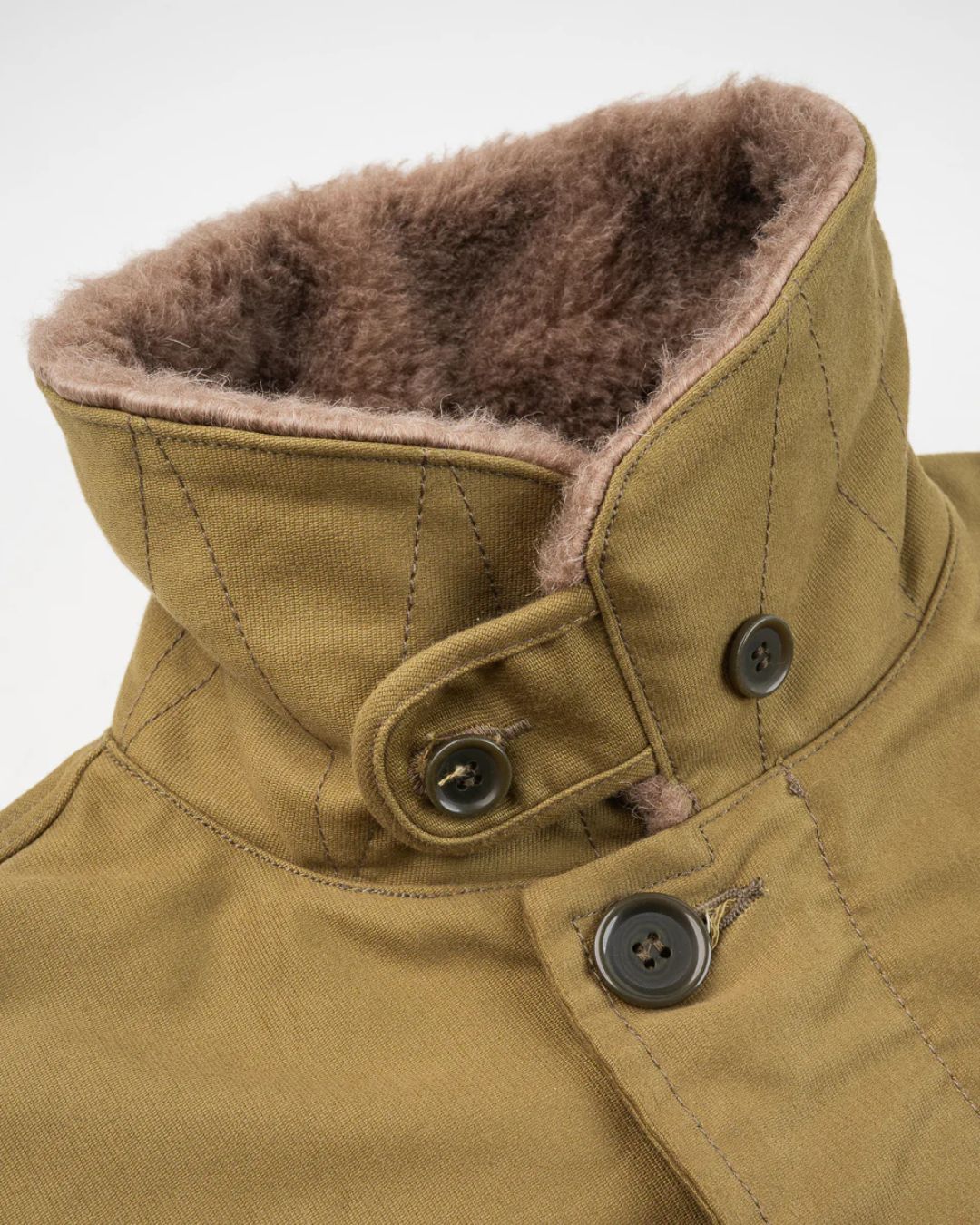 Whipcord N1 Deck Jacket - Khaki - IHM-35-KHA