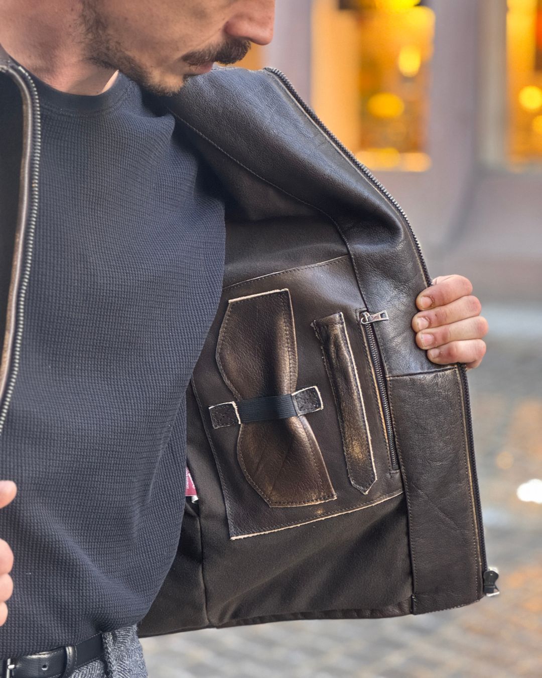 Cochrane - Calf Brushed - Brown Washed