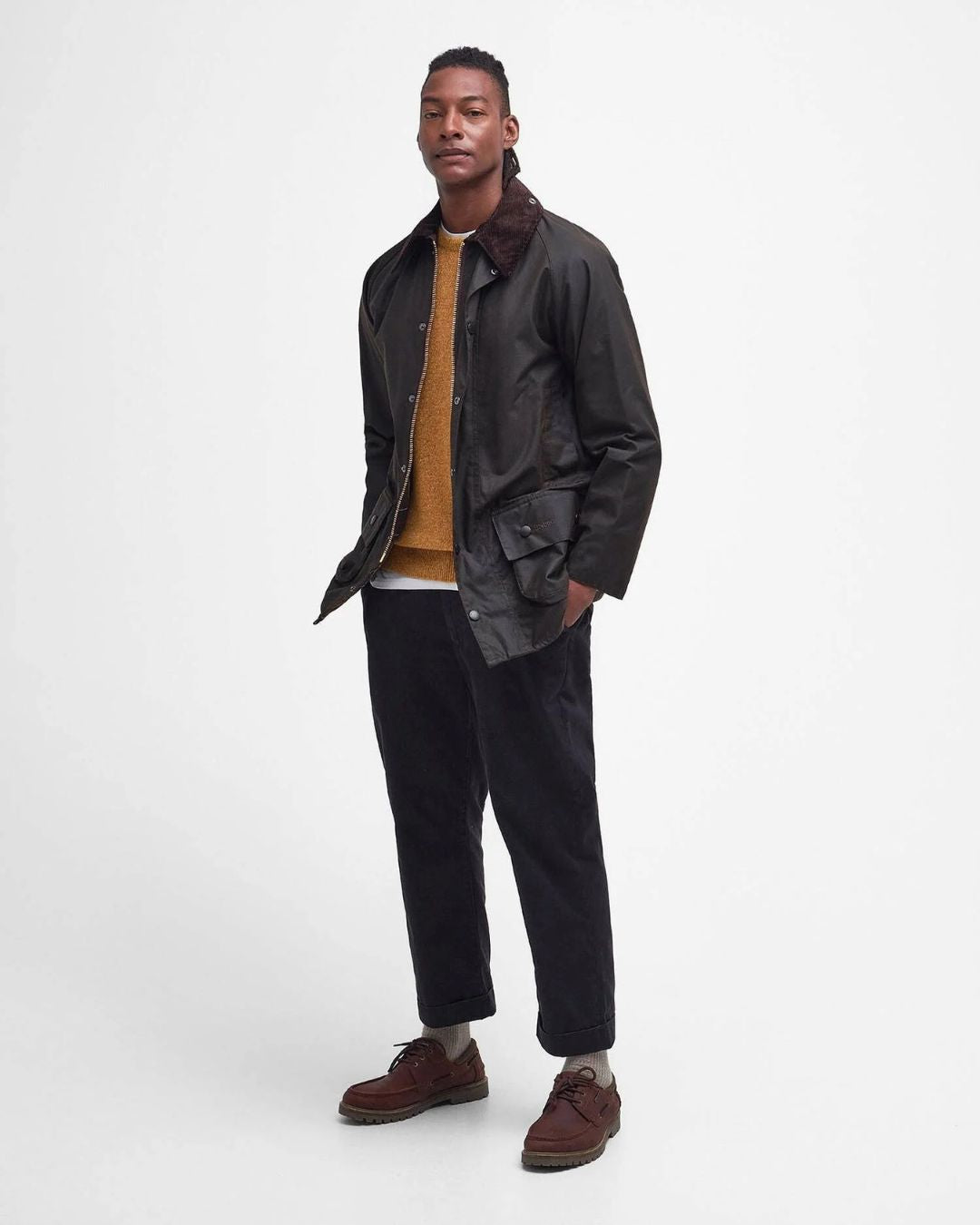 Wachsjacke Beaufort - Olive
