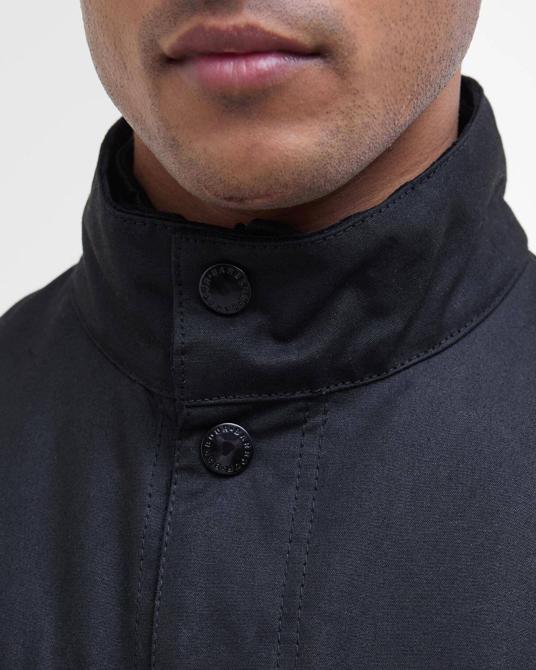 Wachsjacke Ogston - Black