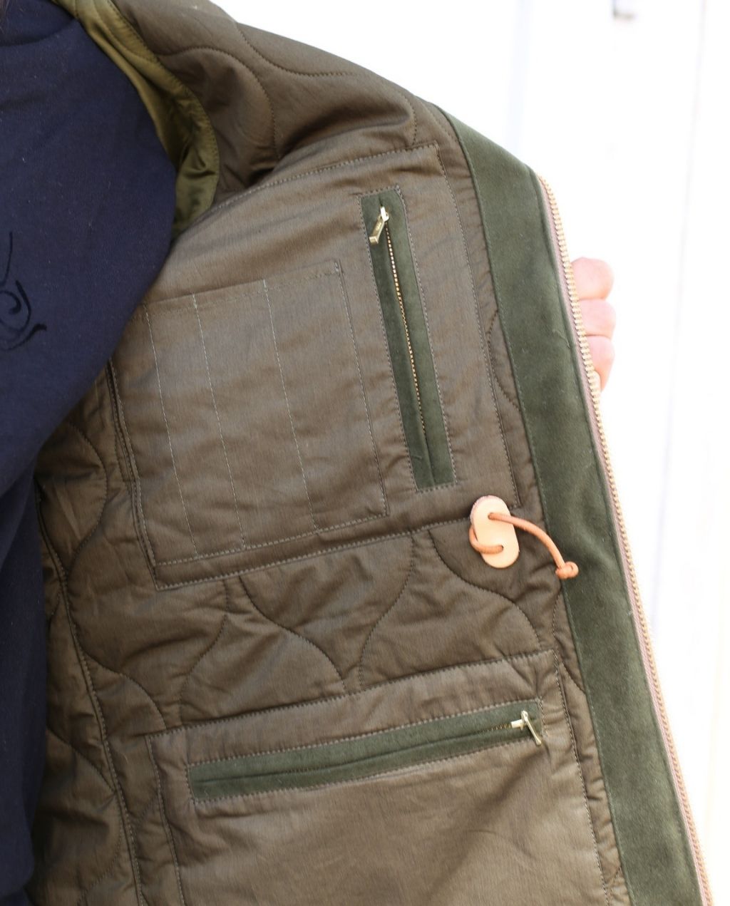 FISHERMAN PARKA 7031-DW dark tan