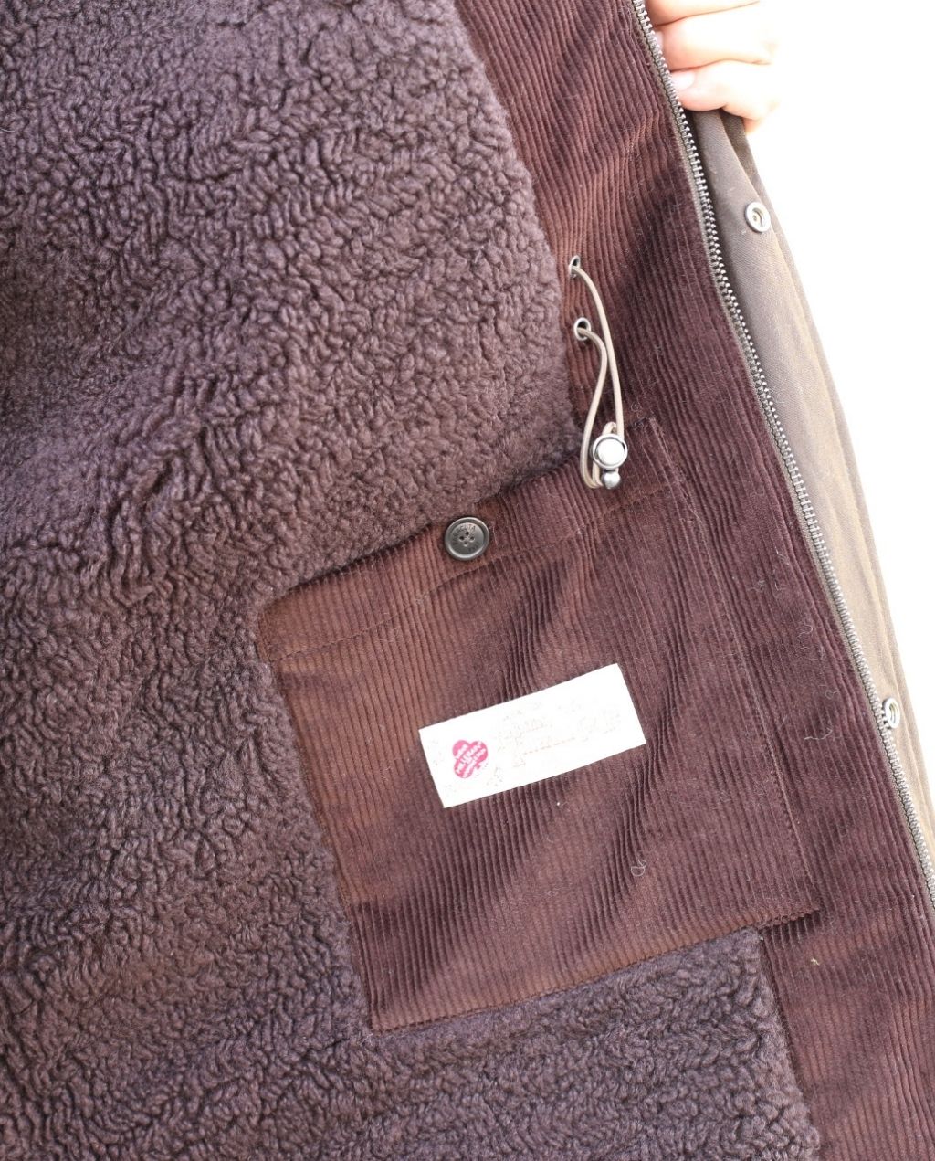 GEWACHSTE FIELD PARKA Deep Moss