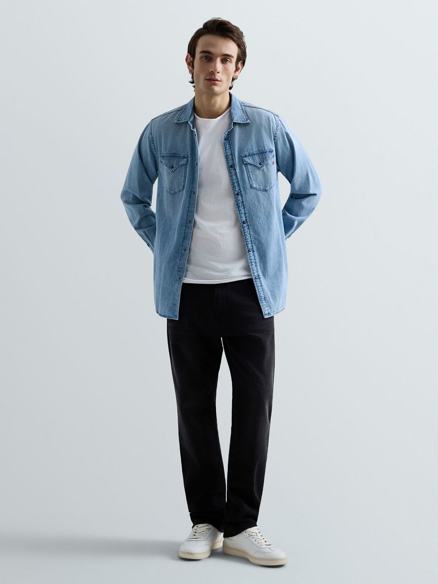 Jeans Hemd Washed