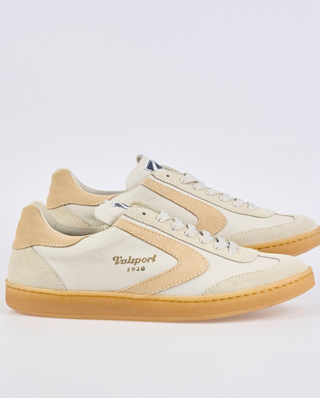 Olimpia Leather Suede Bianco Crema