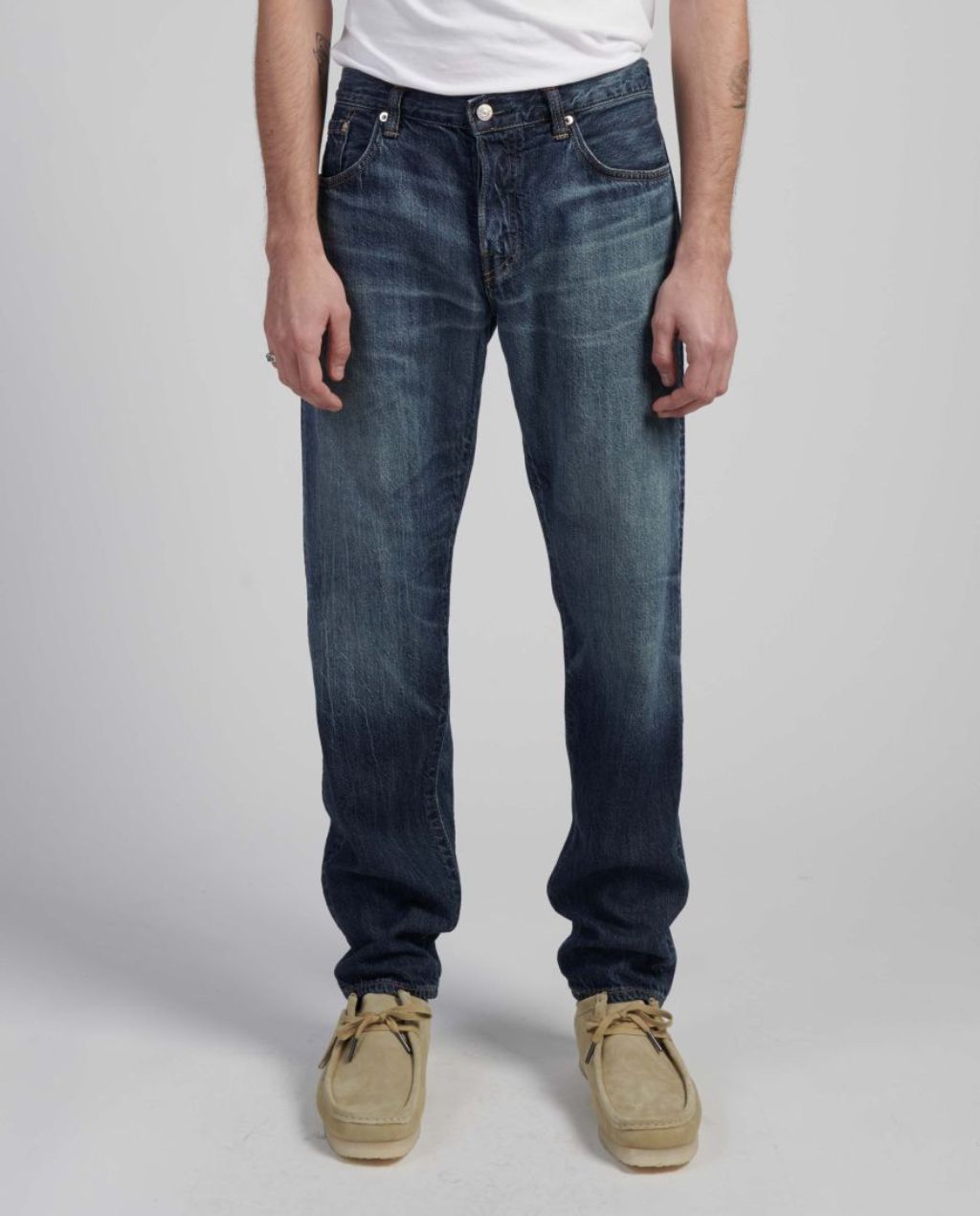 Regular Tapered Jeans  I033516_01_9F Dark Used