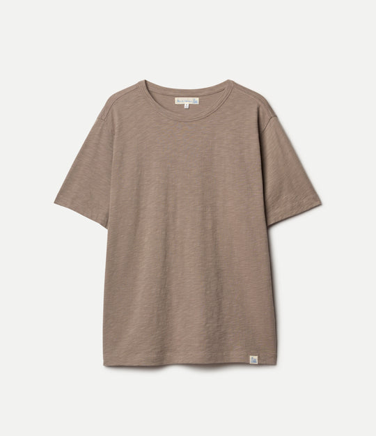 Unisex T Shirt Pima Bio Baumwolle relaxed- Faded Grain