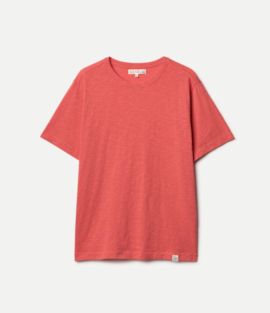 Unisex T Shirt Pima Bio Baumwolle relaxed - Calypso Pink