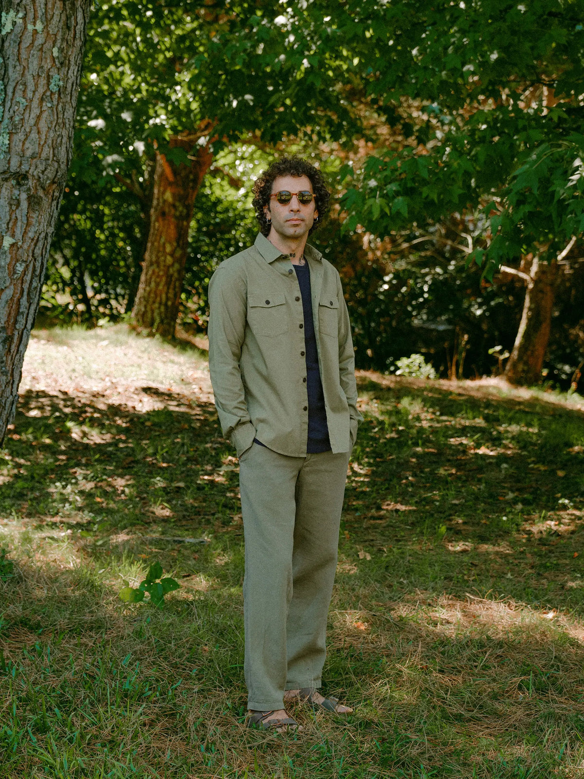 Shirt Lamono  Olive