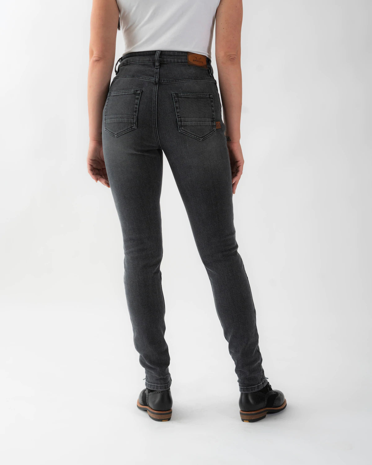 ROKKERTECH HIGH WAIST DARK GREY 2415