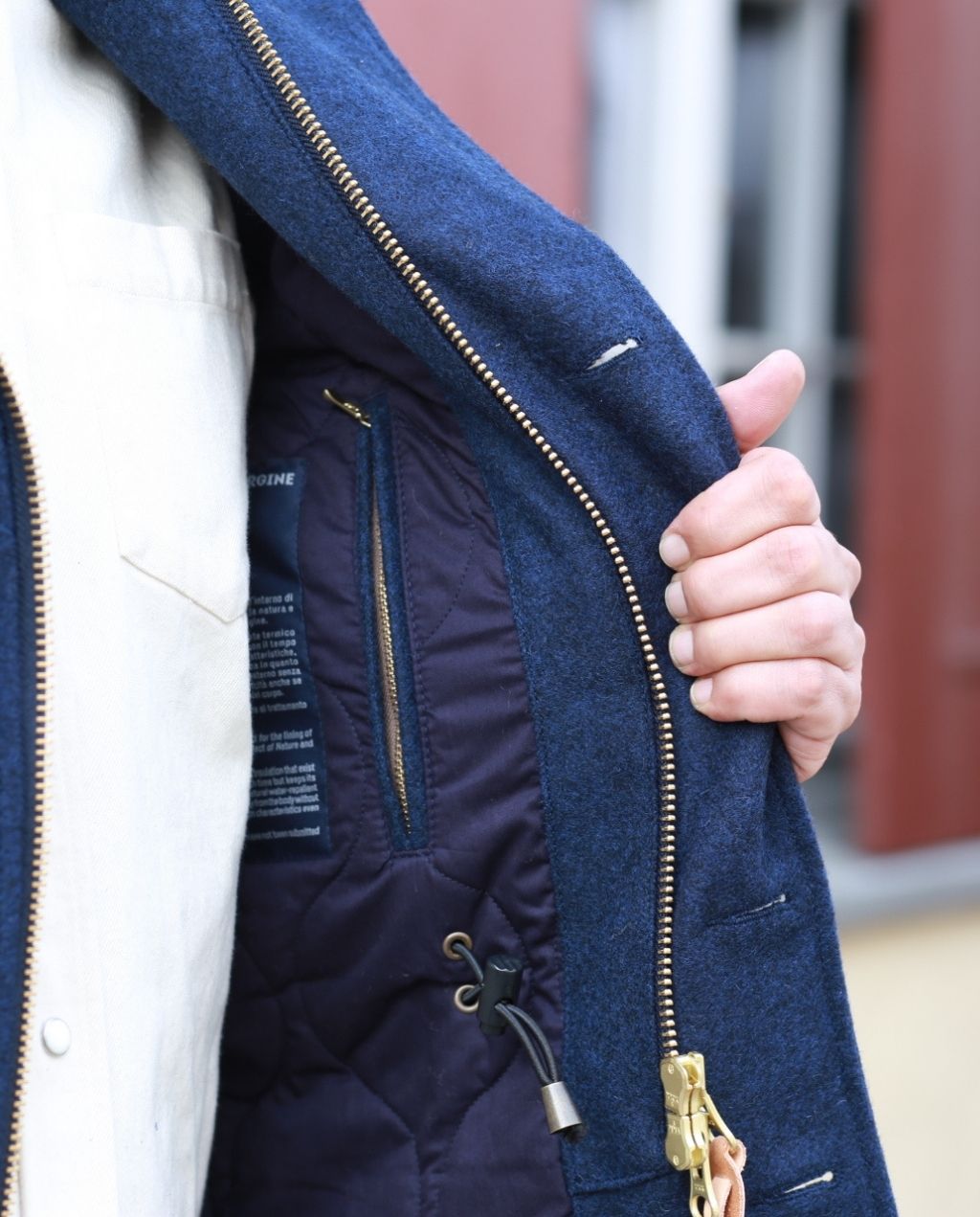ALLIGATOR JACKET 7028QR indigo