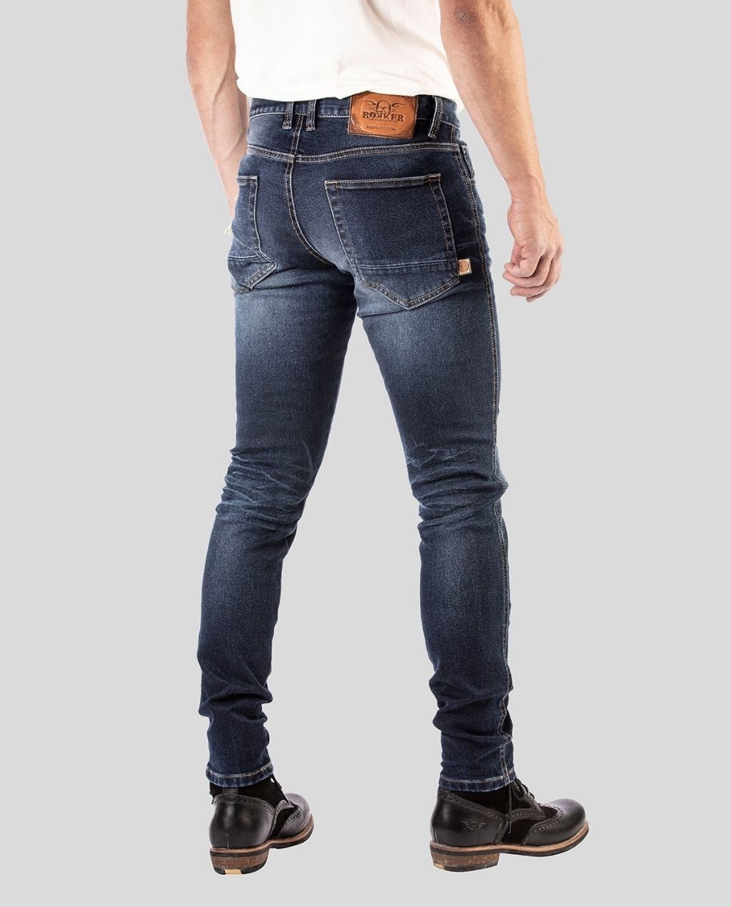 ROKKERTECH JEANS SLIM DARK BLUE 1068